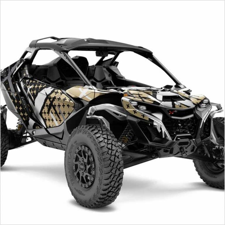 X-Design Beige M Version for Can-Am Maverick R 2 Doors